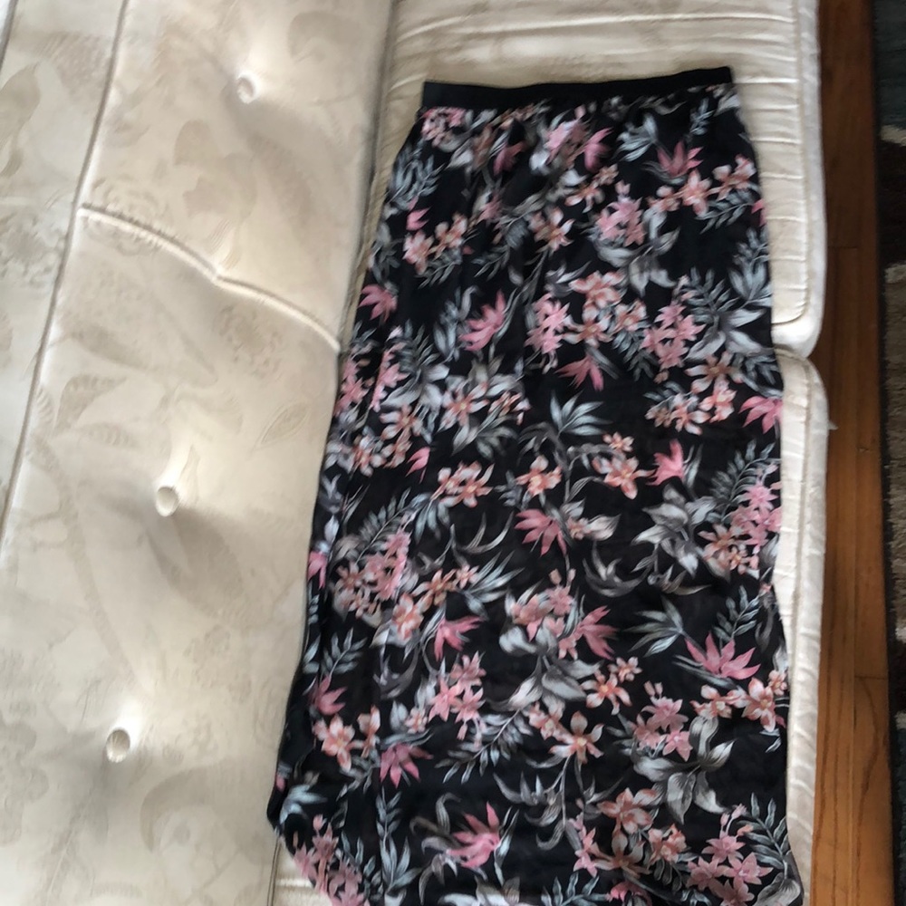 H&M sheer long skirt